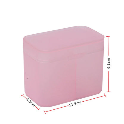 Wattepads Tupfer Nageltücher Make-up-Pinsel Organizer Aufbewahrungsbox Halter Container Case Unabhängiges Doppelfach