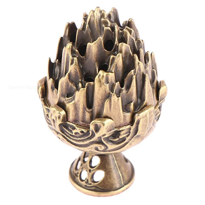 Legierung Mini Boshan Räucherstäbchen Brenner Chinesisch Alt Zuhause Innendekoration Sandelholz Stick Cense Halter Schreibtisch Ornamente