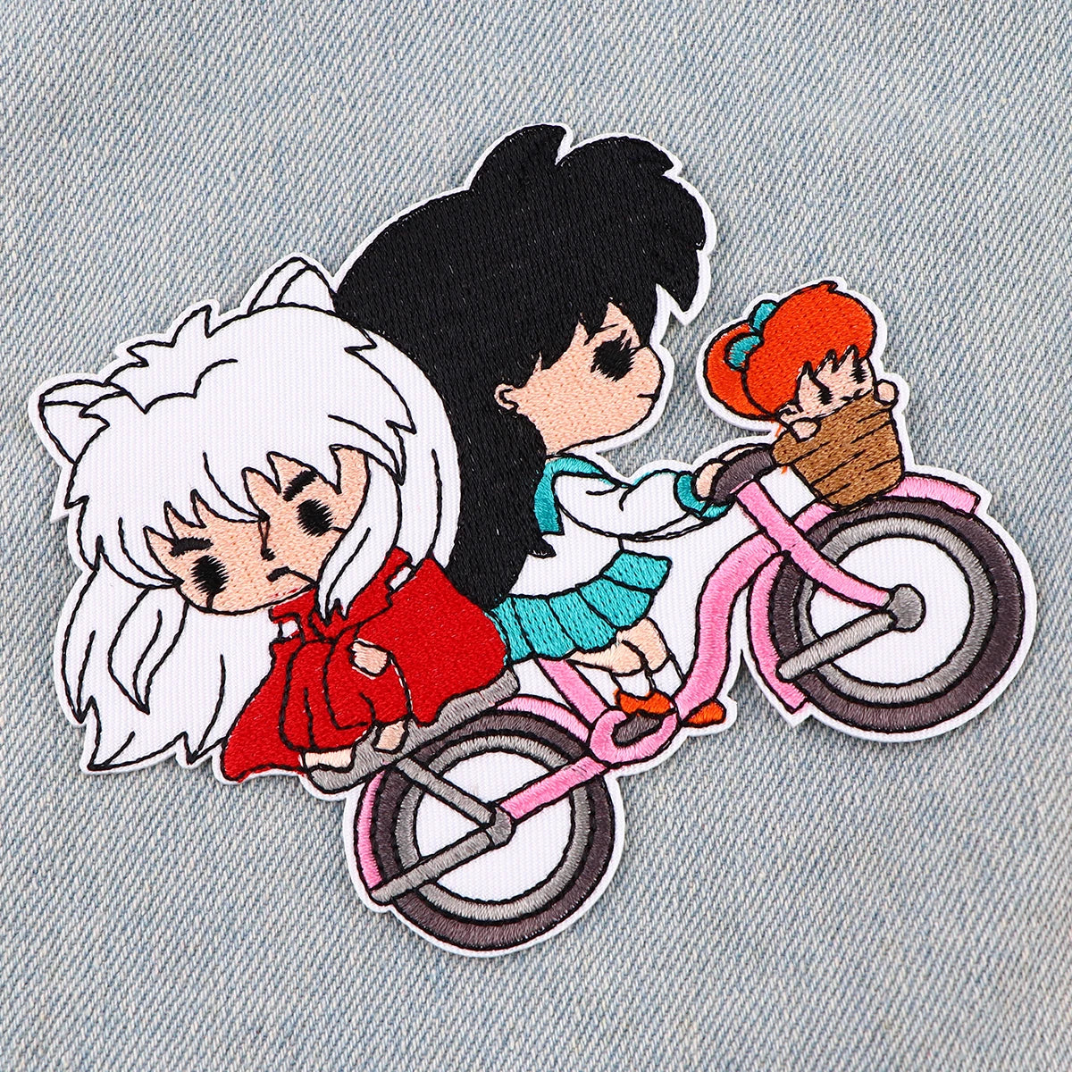 Japanische Anime Patches Bügel Aufnäher für Kleidung Patches DIY Applikation Stickerei Patch für Jacke Abzeichen