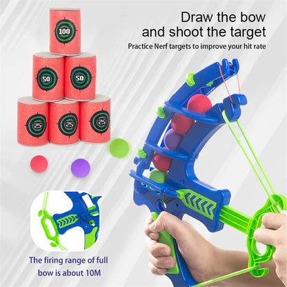 Kinder Sport Spielzeug Soft Bullet Target Übung Pädagogisches Outdoor-Spielzeug für Jungen Mädchen Geburtstag Weihnachtsgeschenk