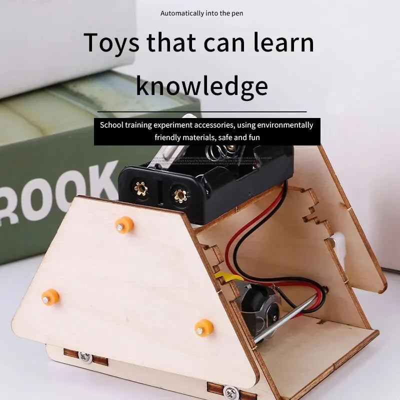 Kinder DIY Handgemacht Kleine Produktion Mond Erkundung Auto Solar Spielzeug Auto Physikalisches Modell Wissenschaft Experiment