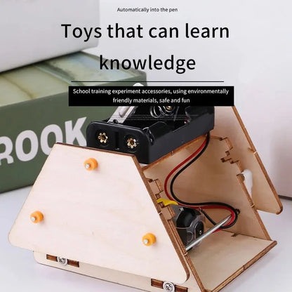 Kinder DIY Handgemacht Kleine Produktion Mond Erkundung Auto Solar Spielzeug Auto Physikalisches Modell Wissenschaft Experiment