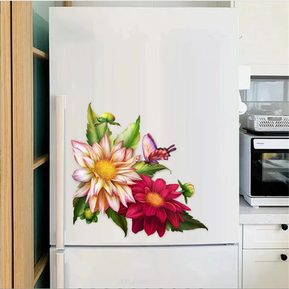t329-schöne-blumen-wandaufkleber-badezimmer-wc-dekor-wohnzimmer-schrank-kuhlschrank-home-decoration-aufkleber