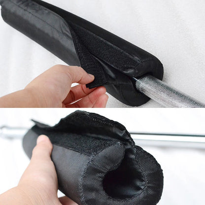 Langhantel-Kissen für Kniebeugen, Fitness, Schulterstütze, Schaumstoff-Schwamm-Kissen, rutschfestes Langhantel-Kissen für Standard- und Langhanteln