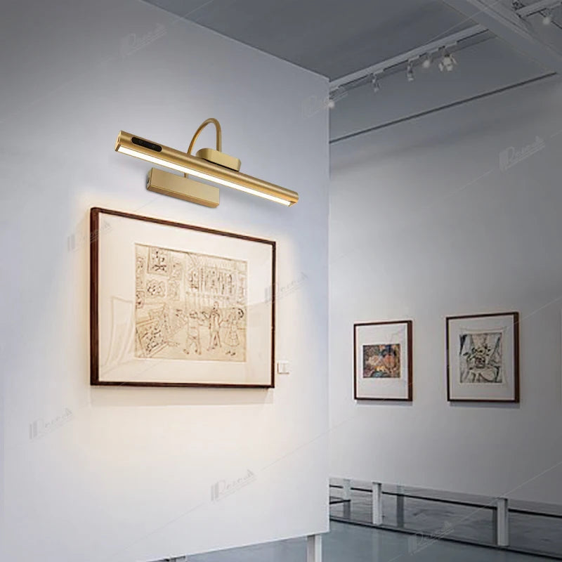Malerei Bild Licht Porträt mit Fernbedienung Wohnzimmer Wireless Wandleuchte Kunst Display Wiederaufladbares batteriebetriebenes Foto