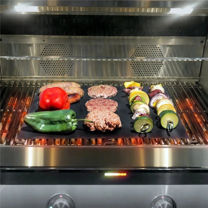 Antihaft-Grillmatte 1/5/10pcs Backmatte BBQ-Werkzeuge Kochen Grillblech Hitzebeständigkeit Leicht zu reinigende Küchenwerkzeuge