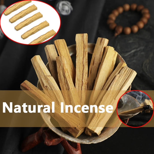 5 Teile /1 Stück Palo Santo Natürliche Räucherstäbchen Holz Räucherstäbchen Aromatherapie Verbrennung Holzstäbchen Kein Duft Zuhause Wohnzimmer