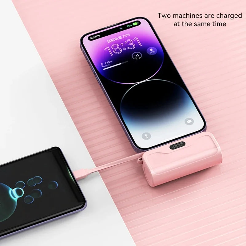 Xiaomi-2-in-1-Mini-10000mAh-tragbare-Powerbank-externer-Akku-Plug-Play-Power-Bank-Typ-C-Schnellladegerät-für-iPhone-2024