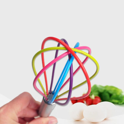 Küche Premium Silikon Schneebesen mit hitzebeständigem antihaftbeschichtetem Silikonbesen Kochen Küchenzubehör Gadgets Schneebesen Eierschneebesen Backen