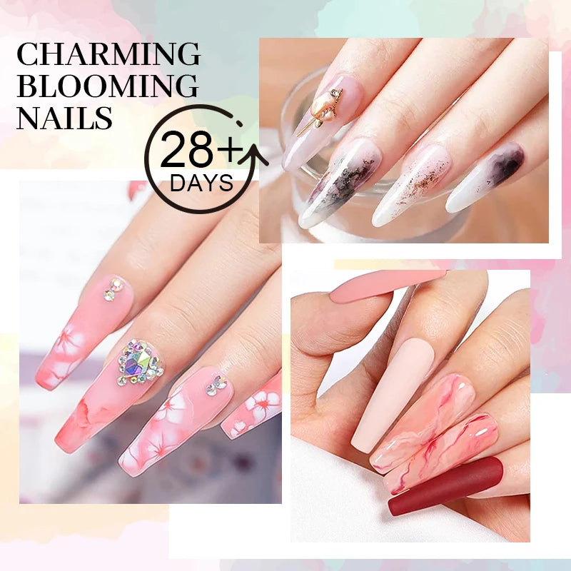 15ml Aquarell Tinte Nagellack Farbe Blühender Effekt Schnell Trocknen Weißer Klarlack Nageldekoration