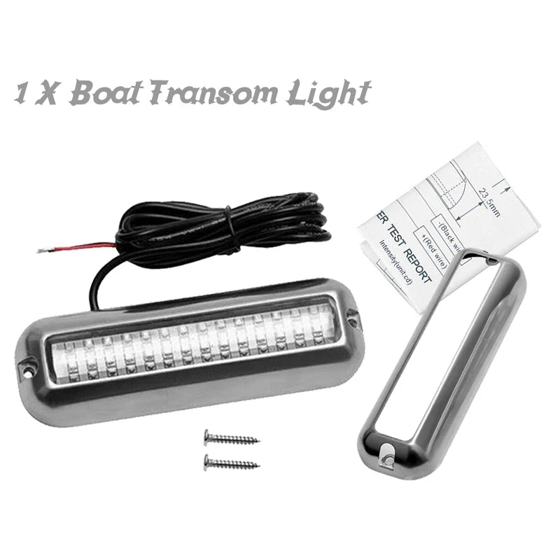 Unterwasserlicht Yachtzubehör 42 LED 10-30VDC Marine Schnellboot Bootslichter Navigation Beleuchtung 1 Stück für Marineboot