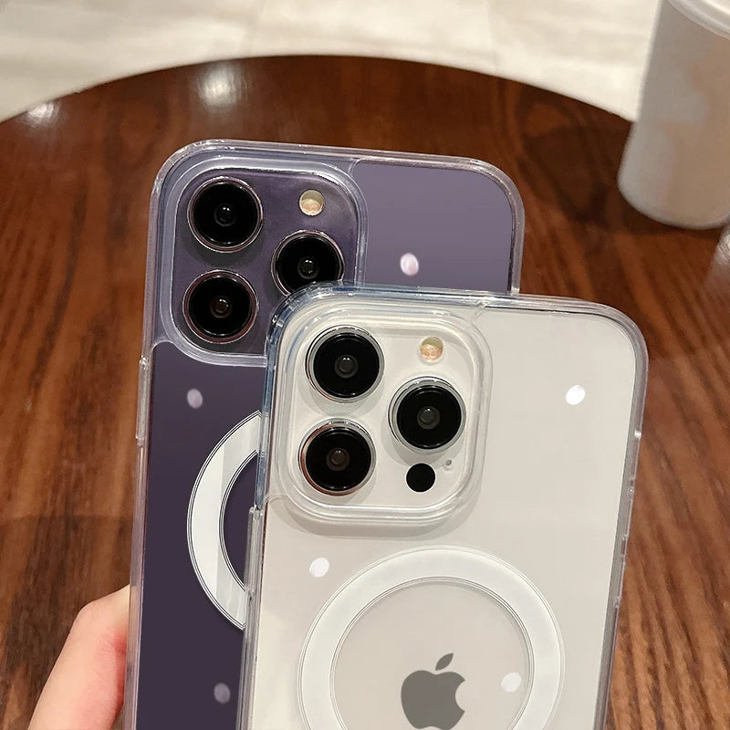 fur-magesafe-magnetisches-transparentes-drahtloses-ladegehause-fur-iphone-11-12-13-14-15-pro-max-plus-mini-x-7-8-se-stossfeste-pc-hulle