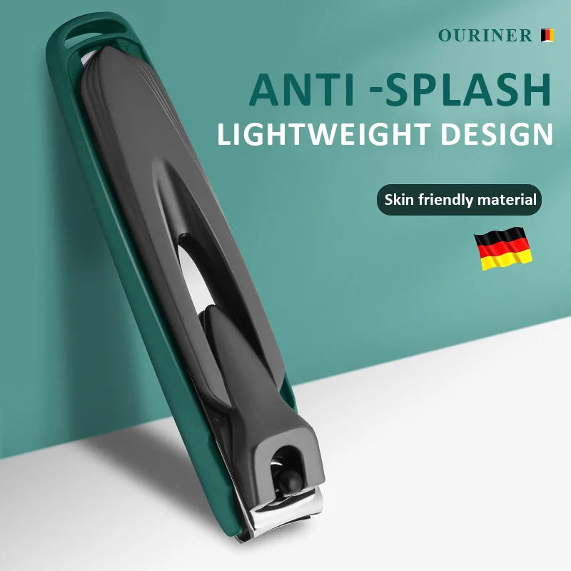 Bunte Nagelschneider Anti-Splash-Nagelschneider abtrennbares Design Fingernagel Clippers Edelstahl Maniküre Nagelwerkzeug