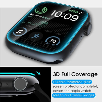 Schutzfolie für Apple Watch 44mm 45mm 40mm 41mm 42mm 38mm 3D Curved Displayschutzfolien iwatch series 8 7 SE 6 5 4 3 Ultra 49MM