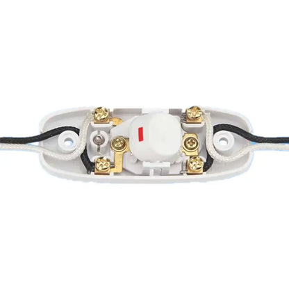 1PC Nachttischlampenschalter AC 250V 10A Inline EIN / AUS Nützlicher Tisch Schreibtischlampe Kabel Kabel Schalter LED-Anzeigeleuchte переключатели