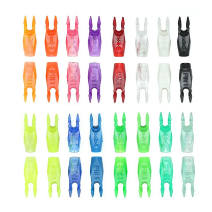 50pcs Bogenschießen Asymmetrische Pin Nocken Für ID 3.2 4.2 6.2 Pfeil Nocken Recurve Bogen Pfeil Zubehör