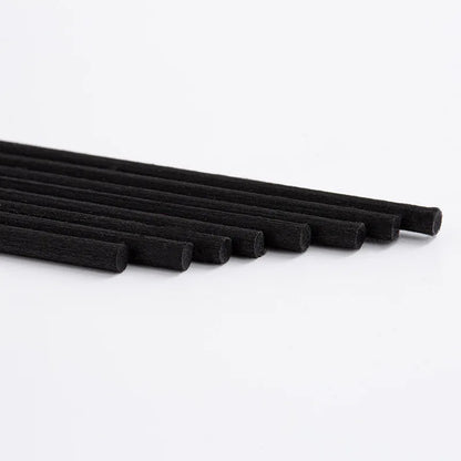 50pcs Dia3/4/5mmx L40/35/30/25/22 cm Premium Black Faser Sticks Reed Diffusor Ersatzsticks für Duftstöcke höchste Qualität