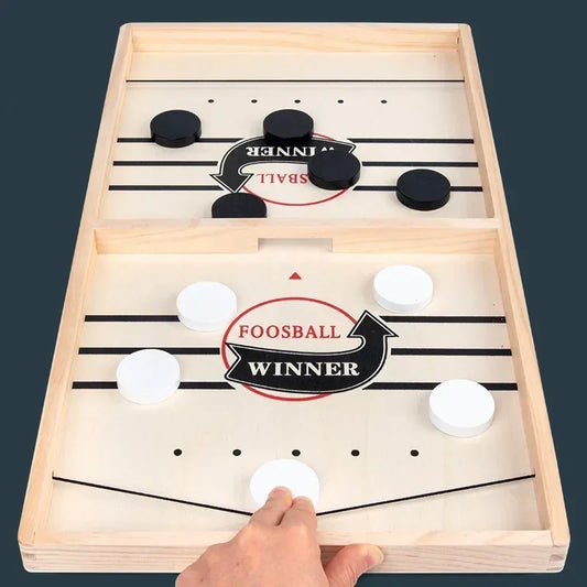 Tischfußball-Gewinnerspiele-Tisch-Hockeyspiel-Katapult-Schach-Eltern-Kind-interaktives-Spielzeug-Fast-Sling-Puck-Brettspiel-Spielzeug-für-Kinder