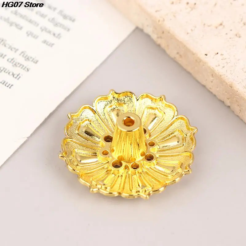 1pcs lotus leges räschen burner stickhalter home buddhismus linie räuchisch platte sandelholz tempel basis tempel zarte Wohnkultur