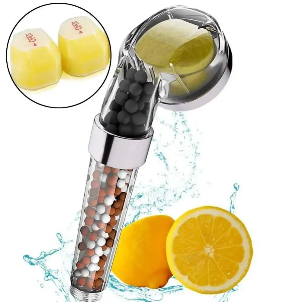 Praktisches Universal-Duschfilterelement, wirksame Vitamin-C-Dusch-Aromatherapie-Filterkartusche, revitalisierender Körper