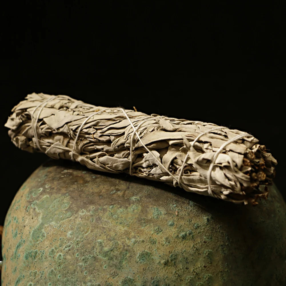Räucherbündel Weißer Salbei – Smudge-Sticks zur Hausreinigung, Reine Blätter, Meditation, Energetische Reinigung, Tragbare Reinigungsbündel