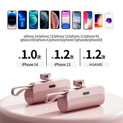 Xiaomi-2-in-1-Mini-10000mAh-tragbare-Powerbank-externer-Akku-Plug-Play-Power-Bank-Typ-C-Schnellladegerät-für-iPhone-2024