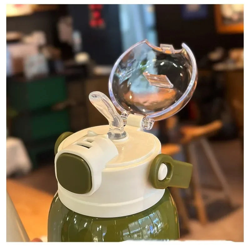 500ml Edelstahl-Thermosflasche Tragbare Thermo-Kaffeetasse Vakuumflasche Isolierte Wasserflasche Halten Sie den kalten Vakuumbecher heiß