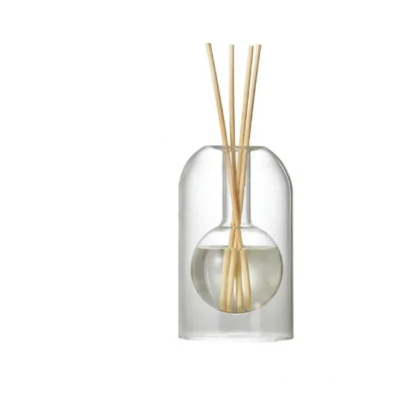Aufbewahrungsbehälter Diffuser-Flaschen – Aromatherapie-Diffuser-Flasche, modernes einfaches Design, Glasflasche, ätherische Öl-Organizer