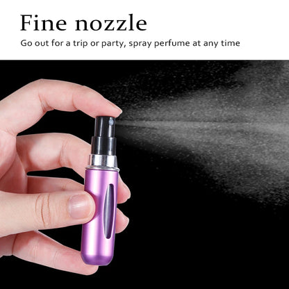 Nachfüllbare Mini-Parfümflasche Tragbare Kosmetikflasche Sprühflasche Zerstäuber Sprühbehälter Reise Nachfüllbare Flaschen 8ml / 5ml