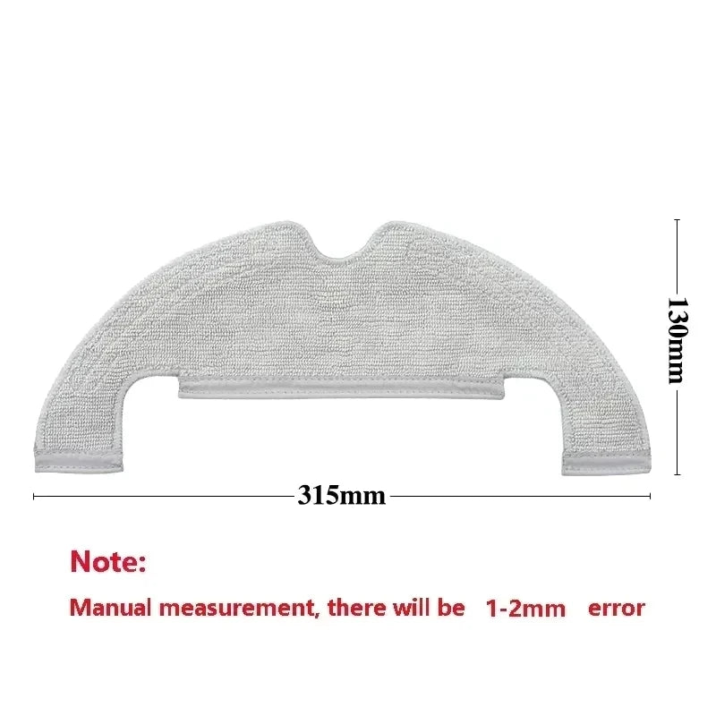 For Xiaomi Robot Vacuum X10 Robot Vacuum Cleaner Parts Replacement Main Side Brush Hepa Filter Mop Cloth Dust Bag Accessories