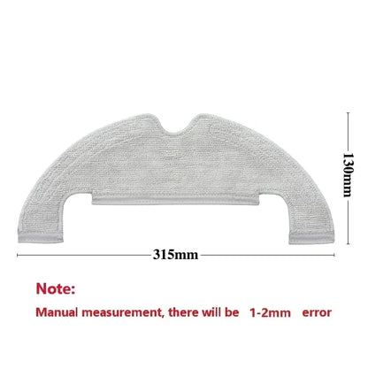 For Xiaomi Robot Vacuum X10 Robot Vacuum Cleaner Parts Replacement Main Side Brush Hepa Filter Mop Cloth Dust Bag Accessories
