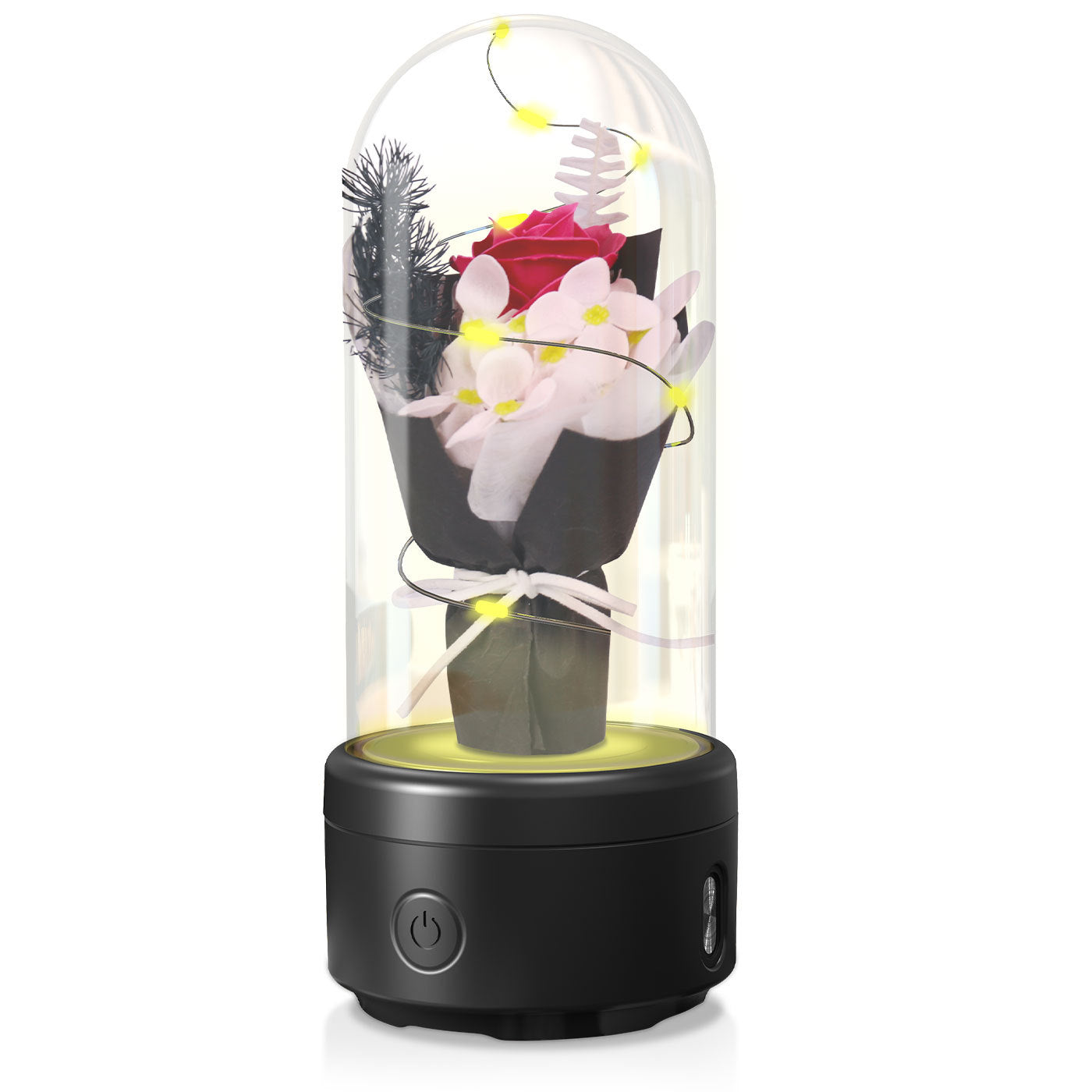 Kreatives 2-in-1 Bouquet LED-Licht und Bluetooth-Lautsprecher