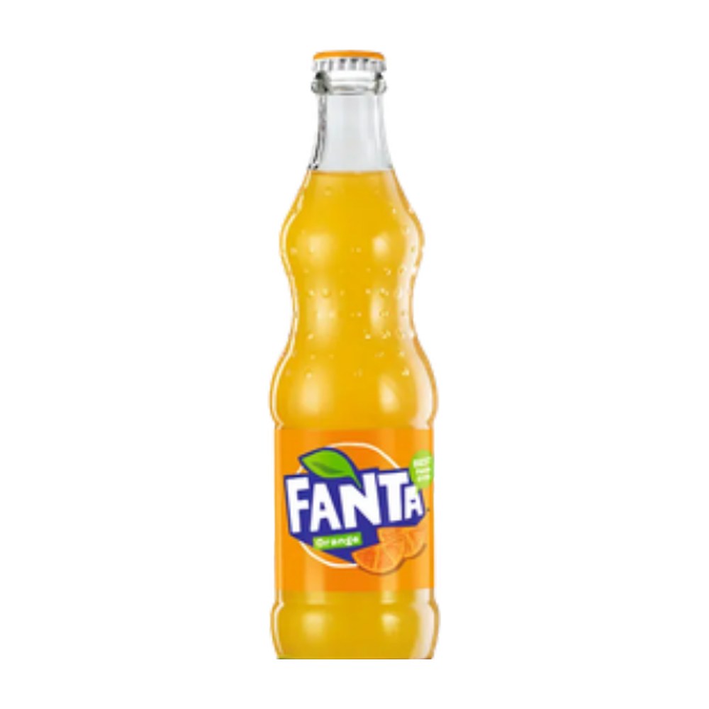 Fanta Orange (Mehrweg) 0,33l Glas