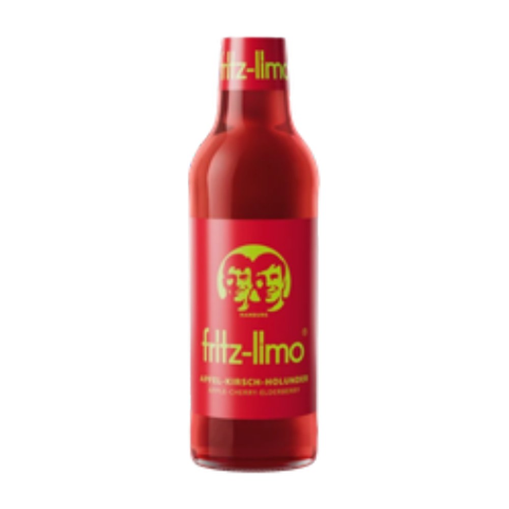 fritz-limo Apfel-Kirsche-Holunder (Mehrweg) 0,33l Glas