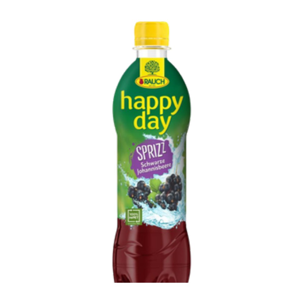 Rauch Happy Day Johannisbeere gespritzt 0,5l PET
