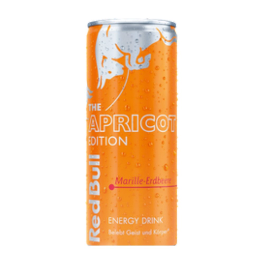 Red Bull Marille-Erdbeere (Pfand) 0,25l Dose