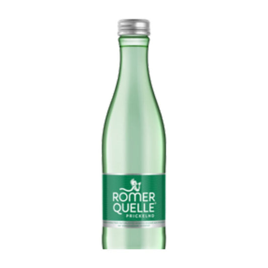 Römerquelle Mineralwasser prickelnd (Mehrweg) 0,33l Glas